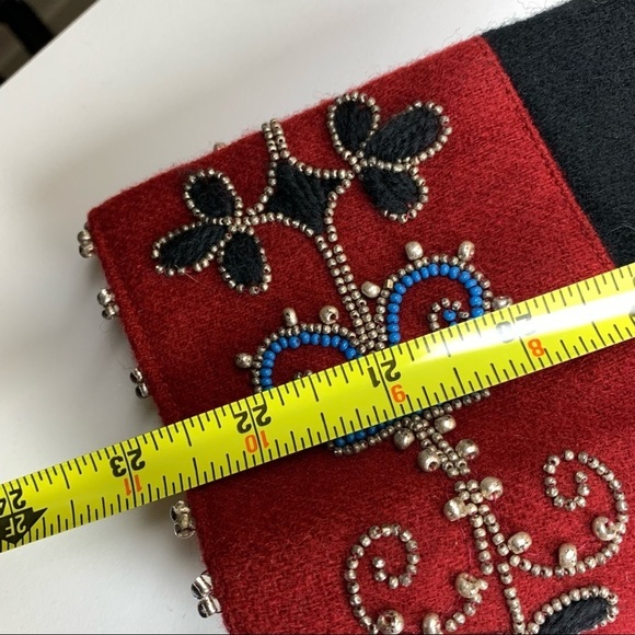 DOUBLE D Ranch Wear I Black Red I Embroidered I Blazer - Picture 9 of 14